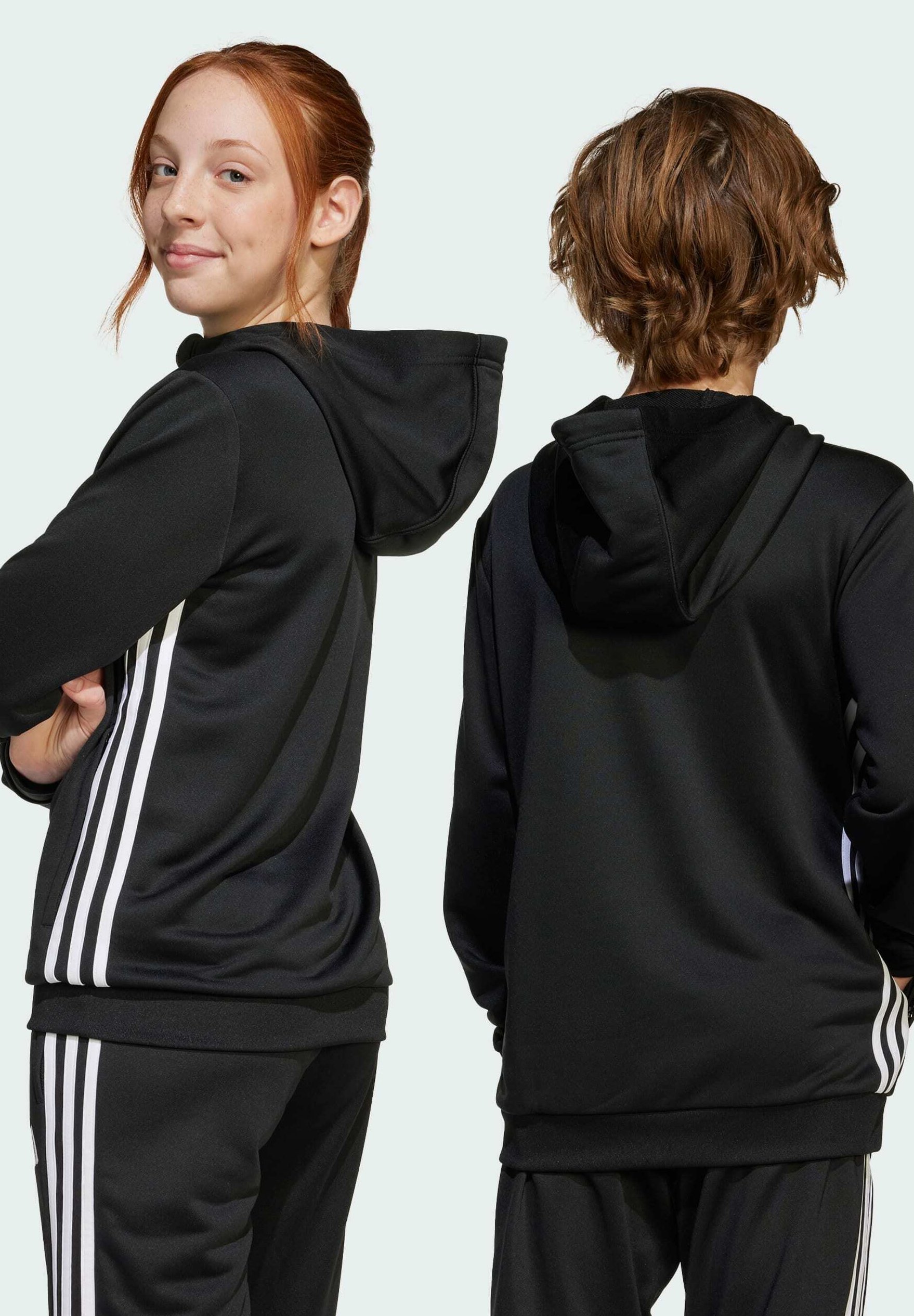 adidas Performance TIRO 25 ESSENTIALS KIDS - Hoodie - zwart wit