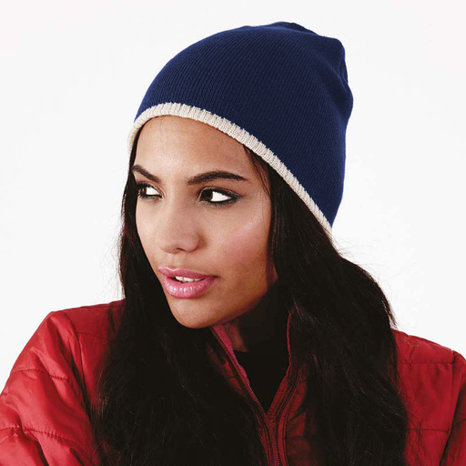  Gorro Beanie De Invierno De Punto 2 Colores Beechfield