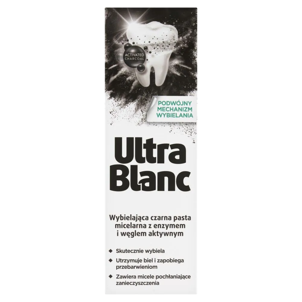 Ultrablanc Wybielająca Czarna Pasta do zębów