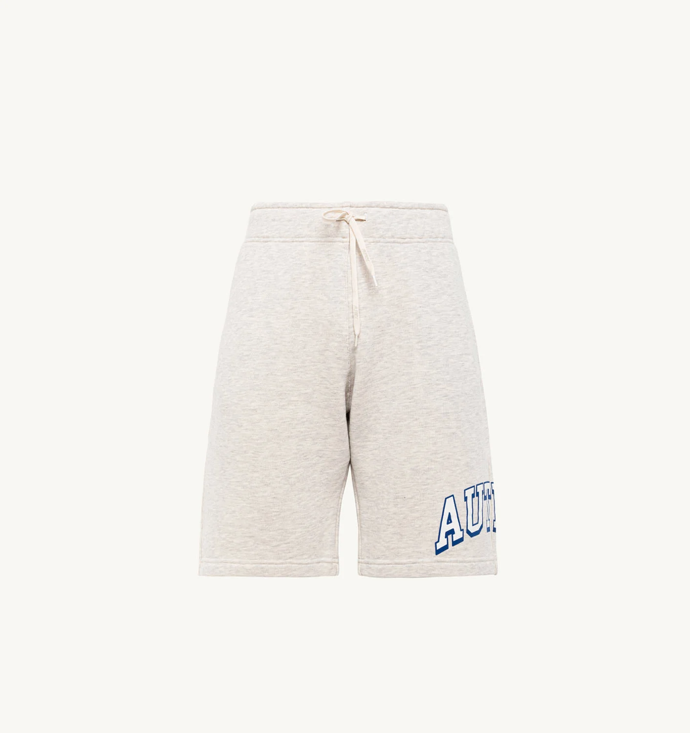 ȘORȚI DIN FLEECE DE BUMBAC GRI MELANGE