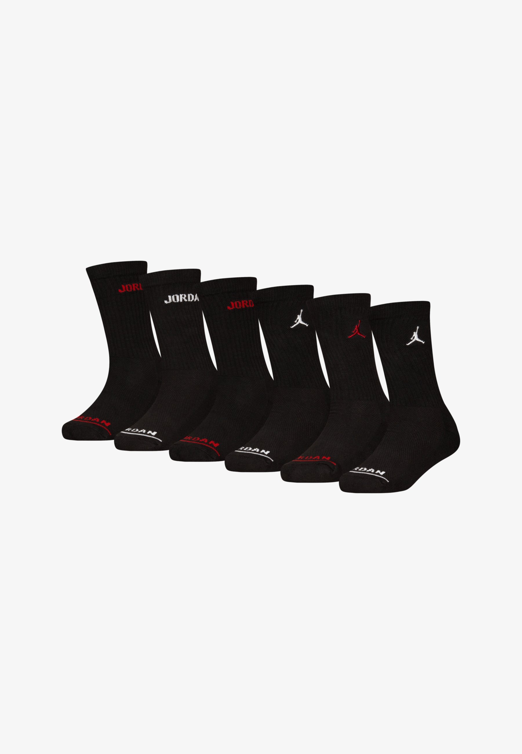 Jordan LEGEND CREW 6-PACK - Sportsokken - zwart