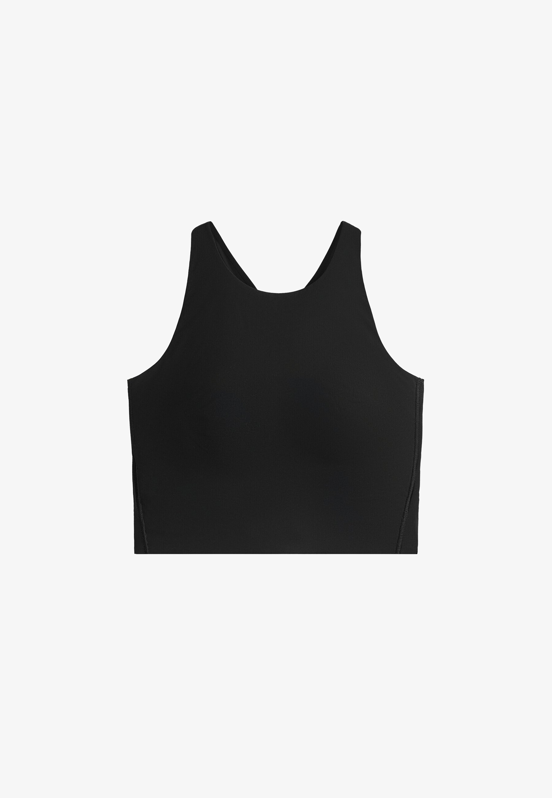 OYSHO LIGHT TOUCH MEDIUM-SUPPORT - Sportbeha met gemiddelde ondersteuning - zwart