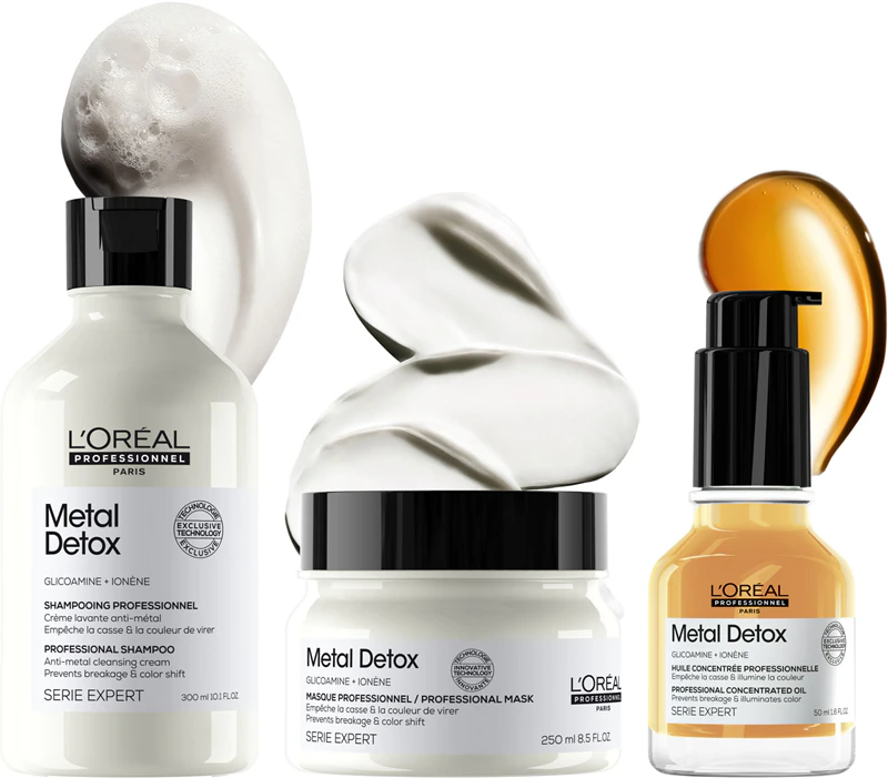 L'Oréal Professionnel Serie Expert Metal Detox Geschenkset für coloriertes und geschädigtes Haar