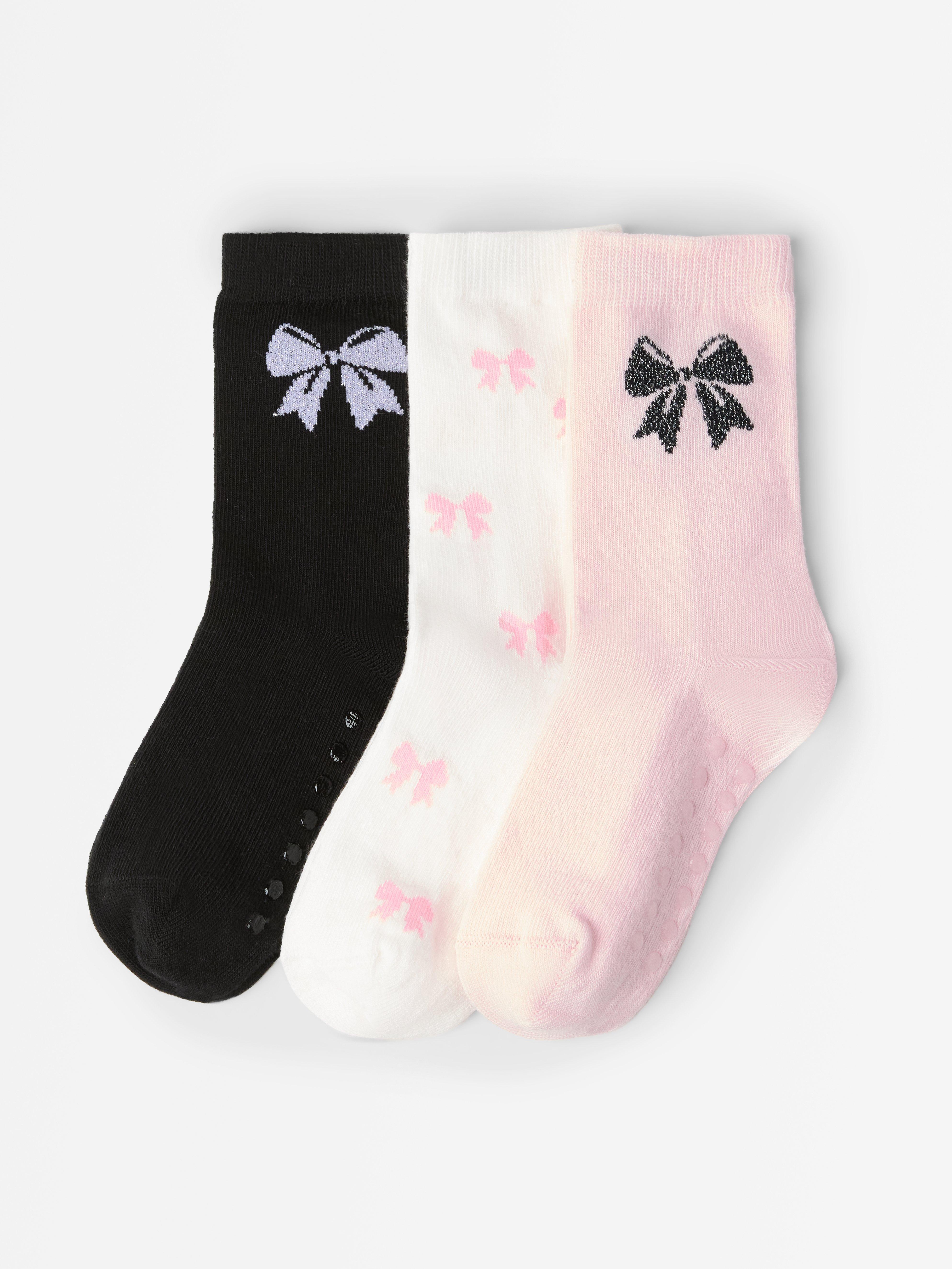 Lot de 3 paires de chaussettes noires