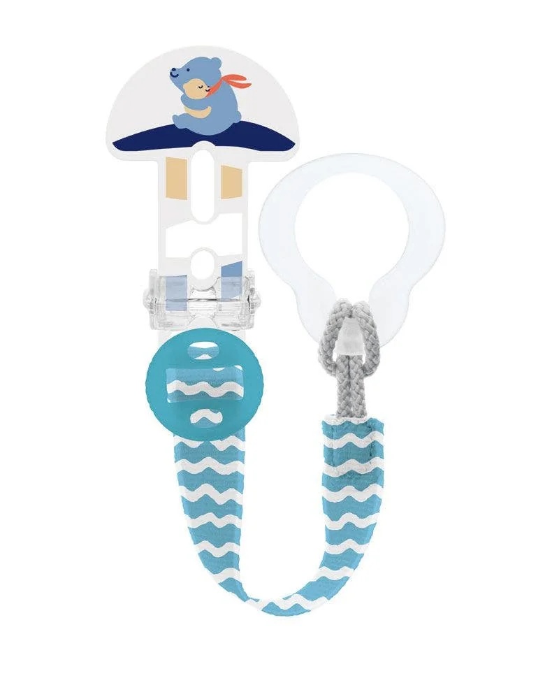 MAM Schnullerüberzug und Clip für Neugeborene (Jungen)