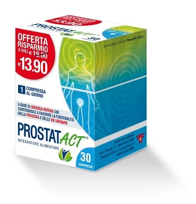 F&F ProstatAct 30 comprimés, complément alimentaire pour la prostate