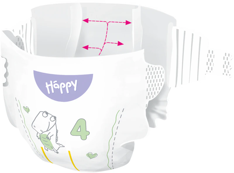 Fraldas descartáveis BELLA Baby Happy Soft&Delicate