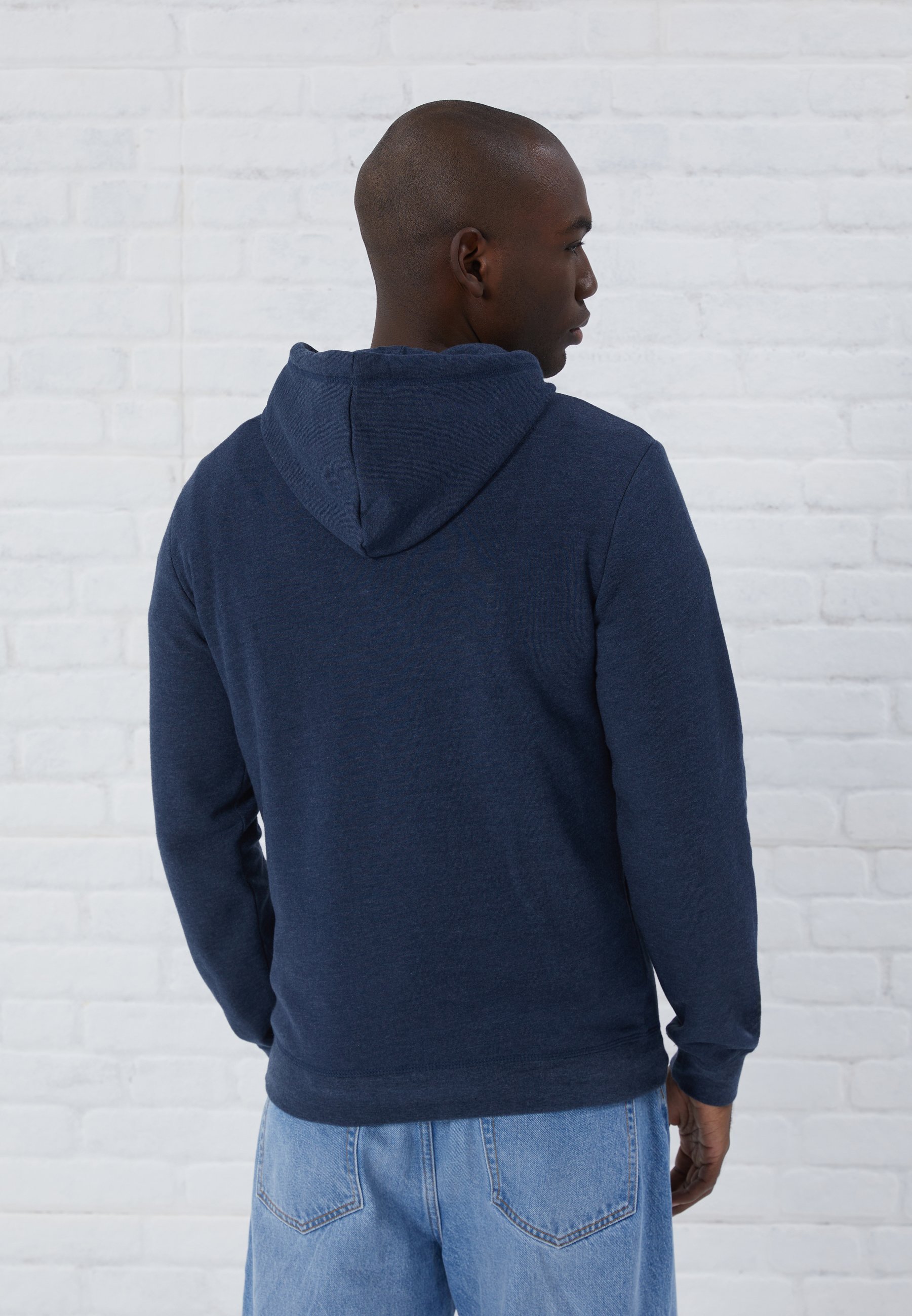 Pier One Hettegenser - melert mørkeblå
