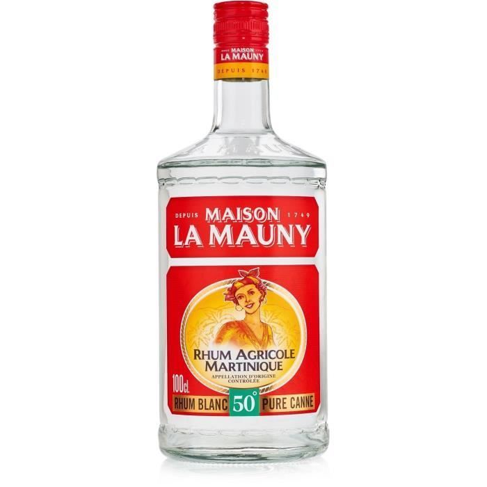 Maison La Mauny - Rum Agrícola Branco - 50,0% Vol. - 100cl