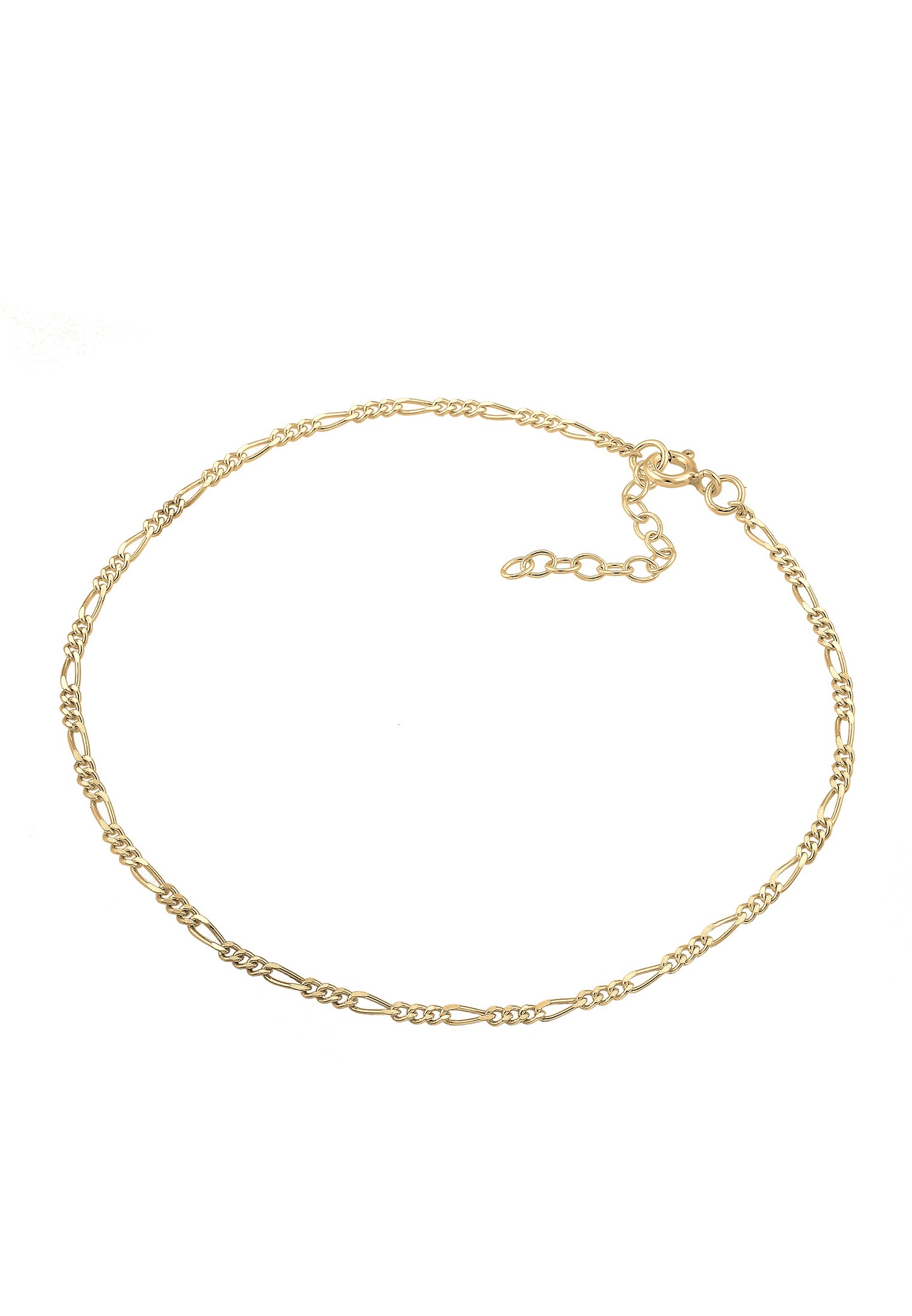 Elli Figarokette Sommer Strand Zeitlos Basic 925 Silber