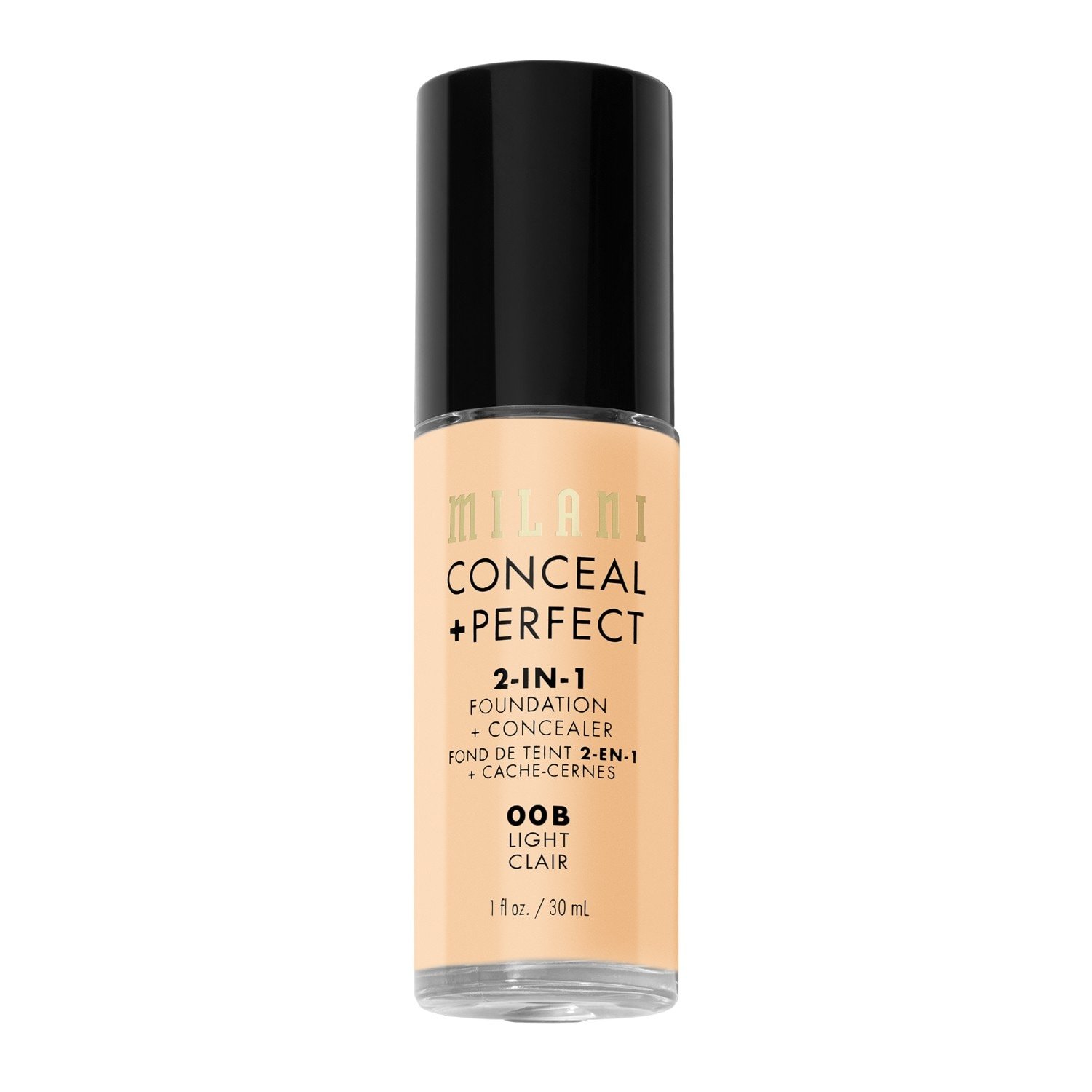 Milani Foundation 2-in-1 korektors + - 30 ml