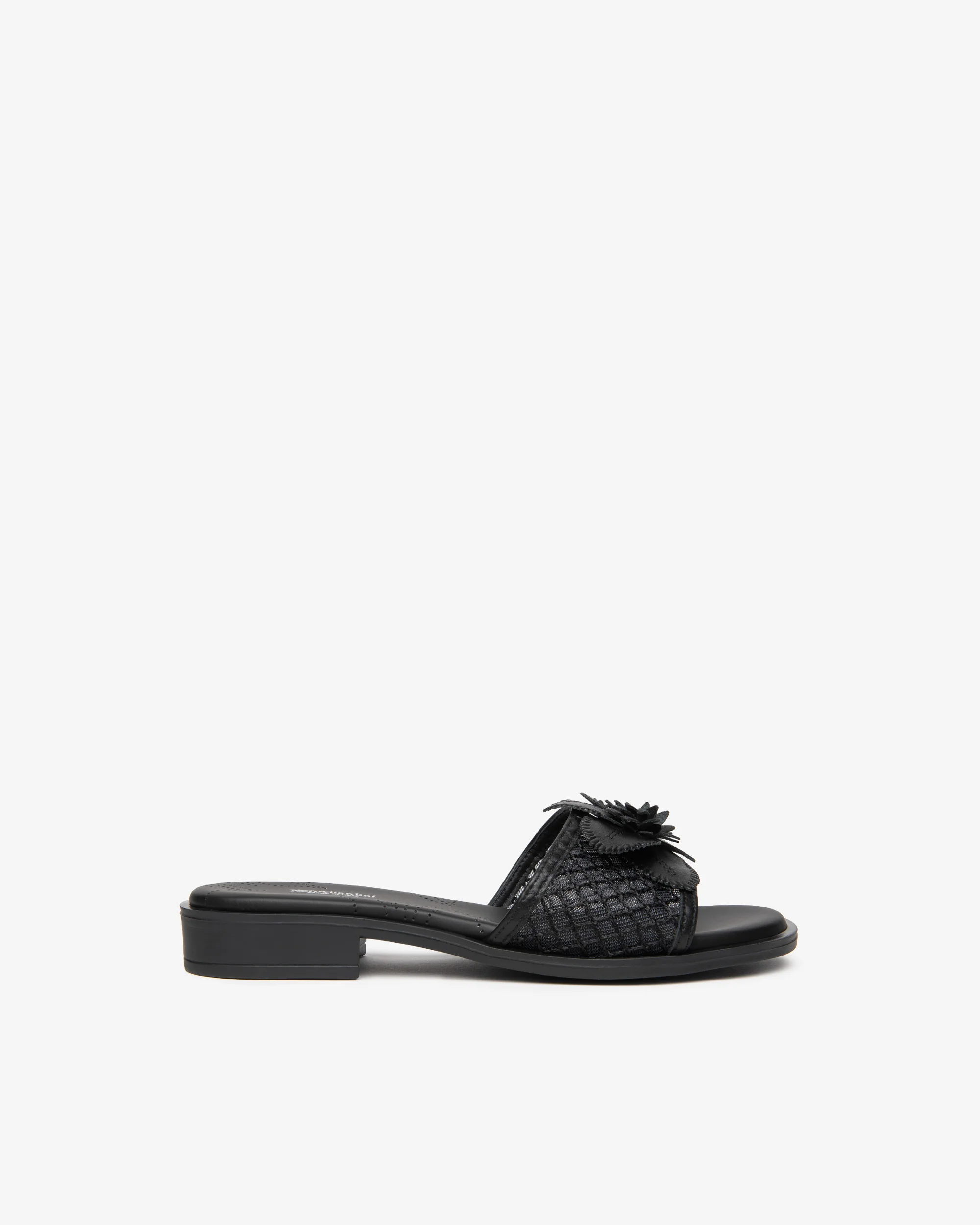  Damen-Hausschuhe aus Leder und Canvas