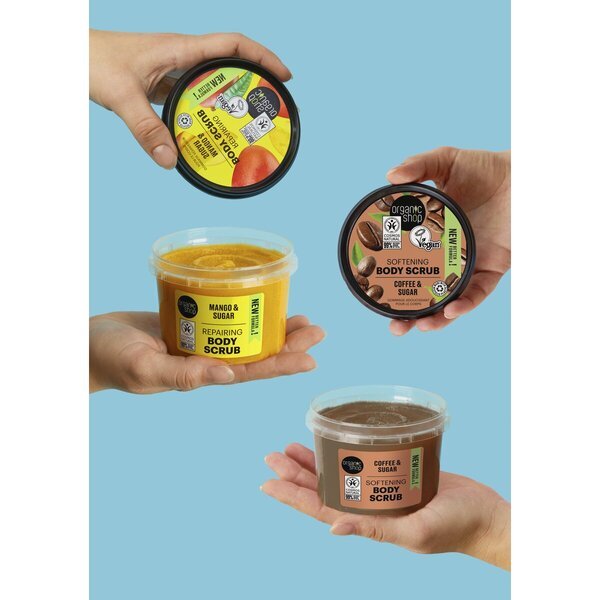Organic Shop Obnavljajući piling za tijelo s mangom i šećerom<br>250ml
