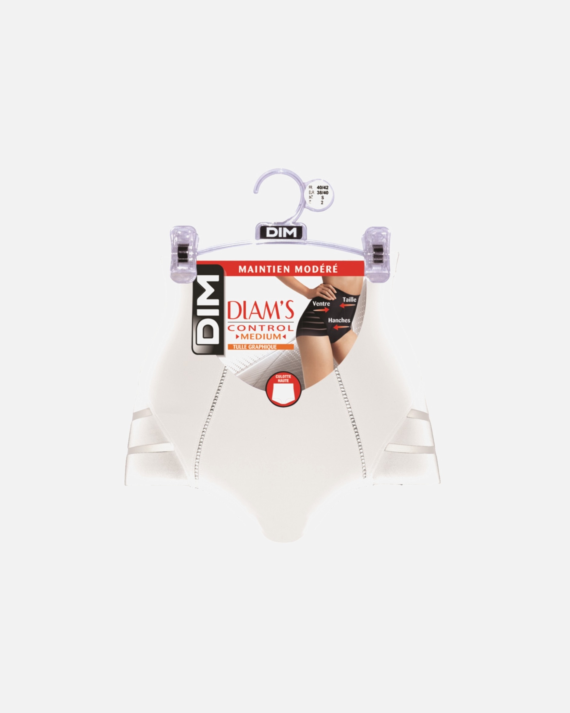 DIM Culotte taille haute ventre plat Diam's Control