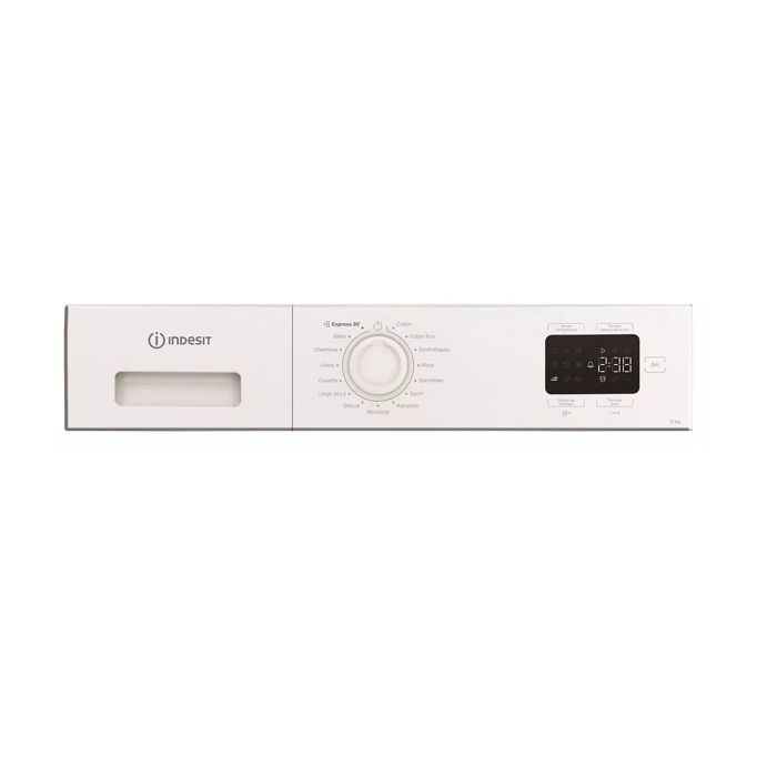 Indesit 60cm 9kg warmtepompdroger, wit - CYD92DWWFR