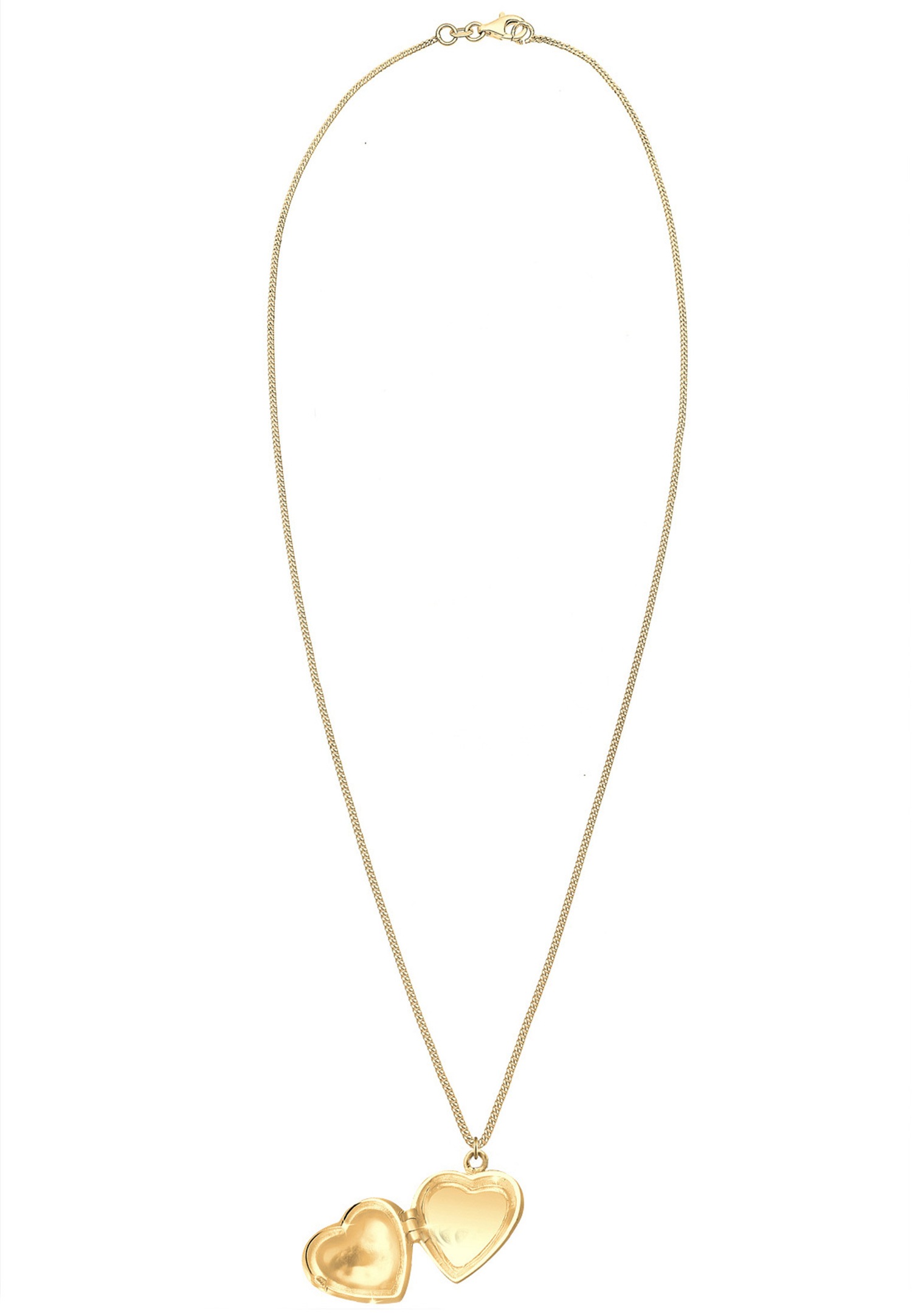 Elli Femme Médaillon Coeur Ornement de Pendentif Ludique en Argent Sterling 925