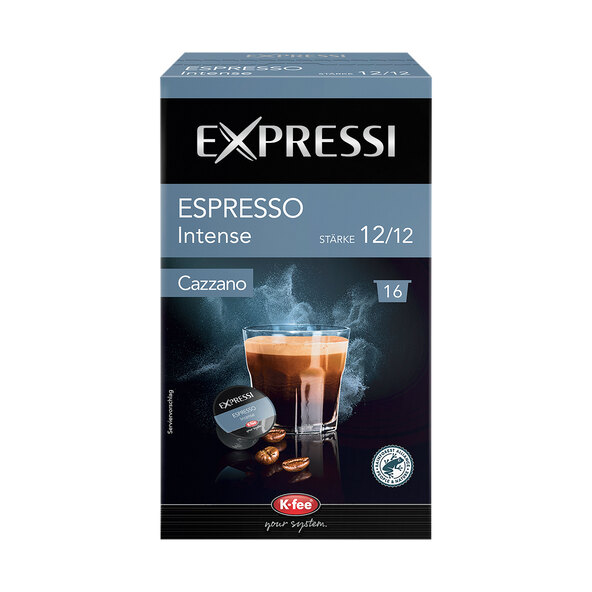 Cápsulas de café Espresso Intense, 6 x 125 g