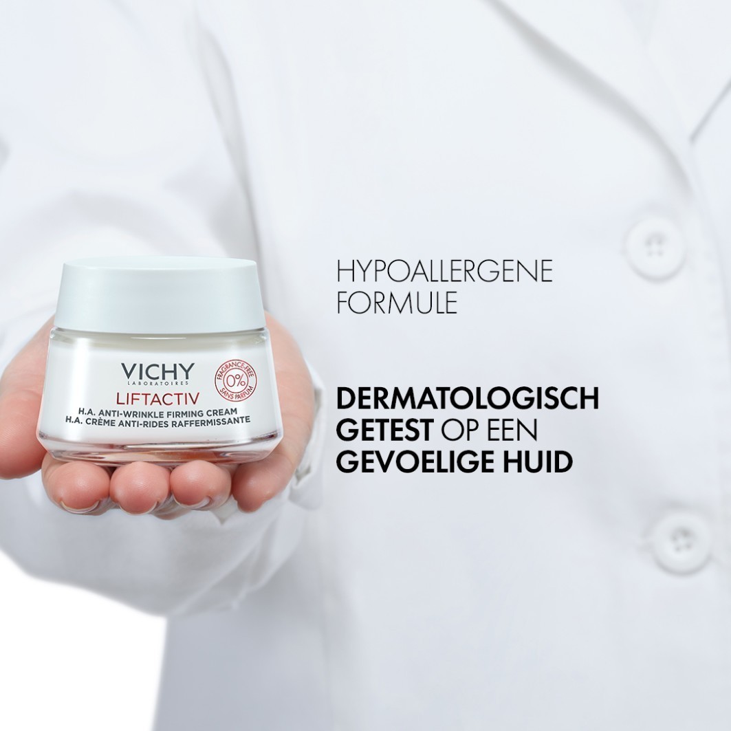 „Vichy Liftactiv HA“ stangrinantis dieninis kremas nuo raukšlių, 50 ml