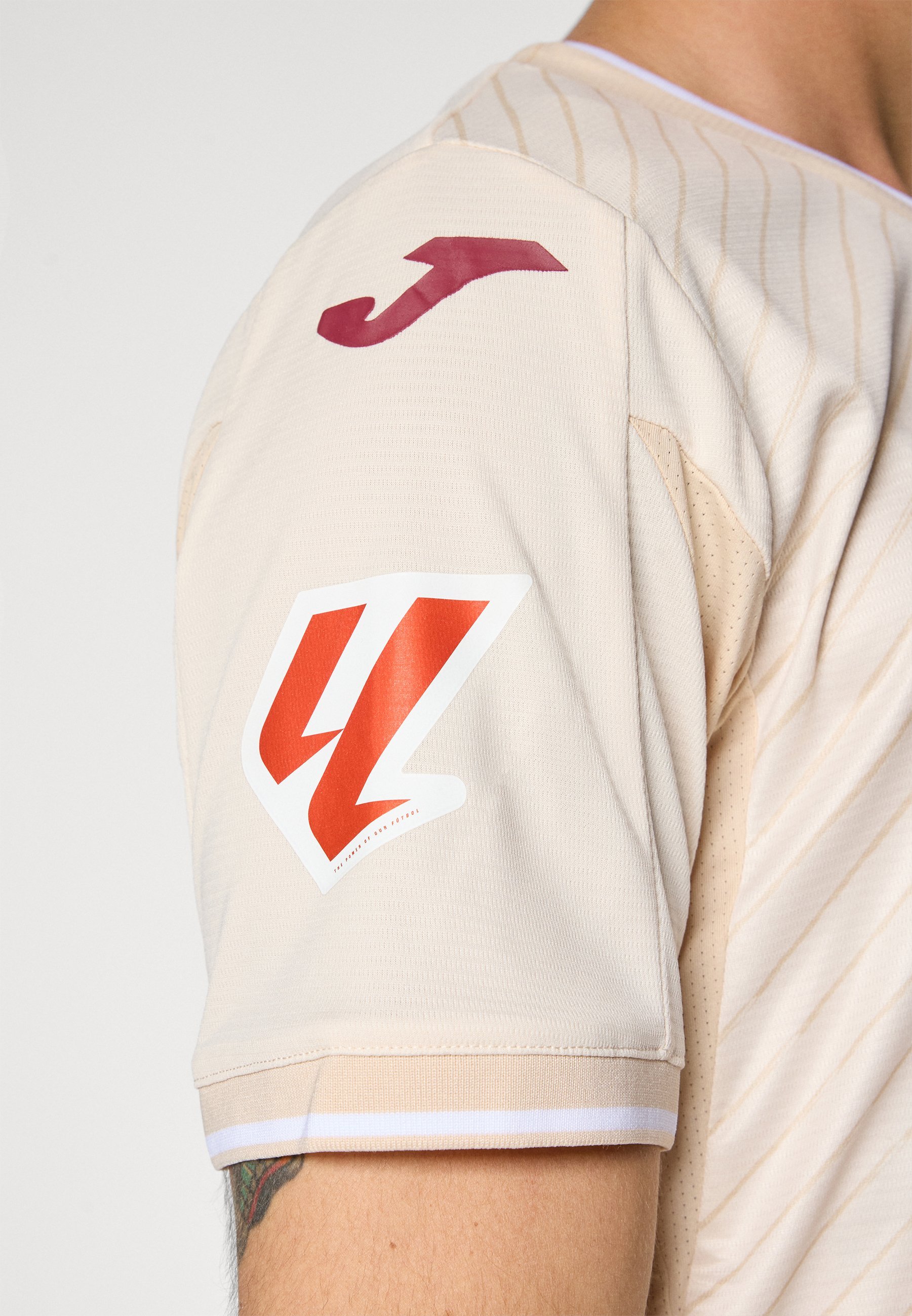 Joma VILLARREAL AWAY - Abbigliamento da club - bianco sporco