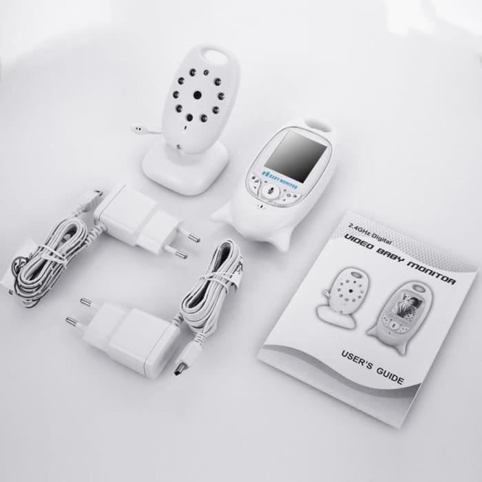 YF17968 - Monitor de video inalámbrico para bebés con pantalla LCD de 2 pulgadas
