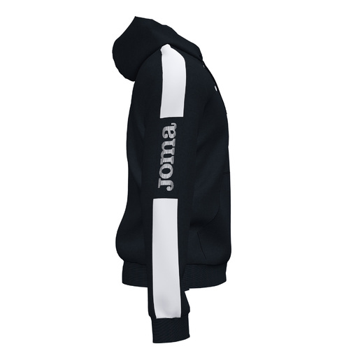 Sudadera Con Capucha Joma Championship Iv Negro Blanco