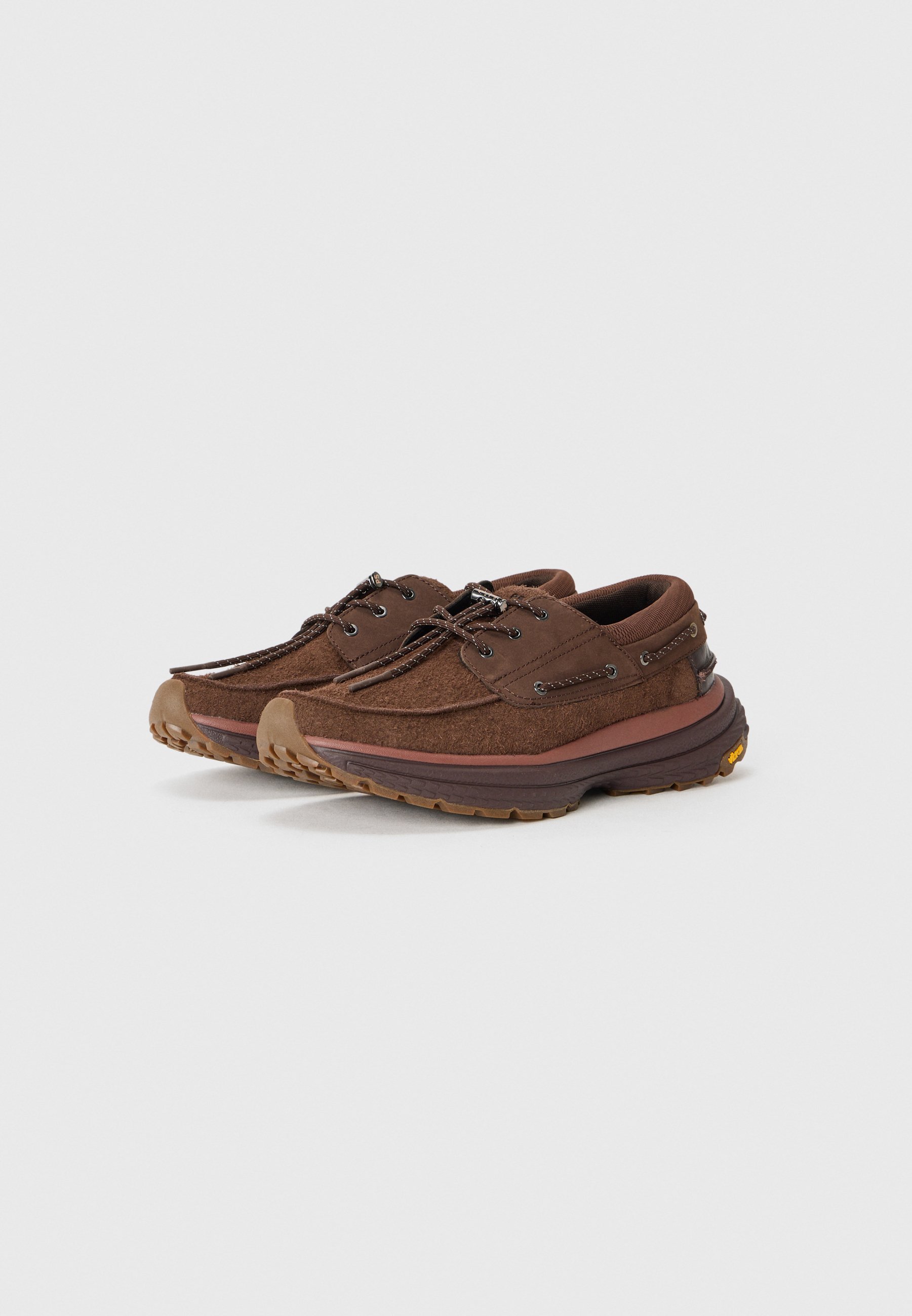 PS Paul Smith CRUZE - Chaussures bateau - marron chocolat