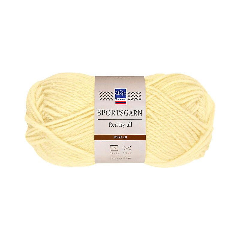 Fil de sport jaune clair