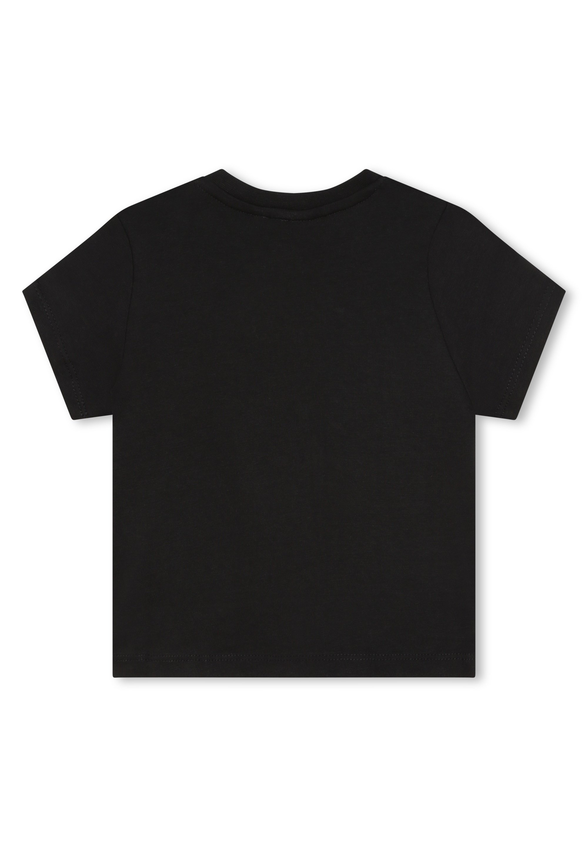 T-shirt à manches courtes pour tout-petits BOSS Kidswear - T-shirt imprimé - noir