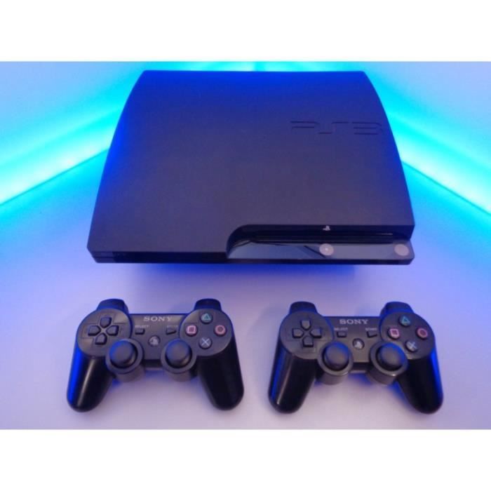 Home console - Sony - PS3 Slim - 500 GB - Black