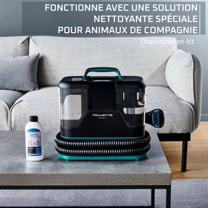 Rowenta, Shampouineuse, Détacheur nettoyeur de tapis rapide/facile, Clean It, IN5020F0