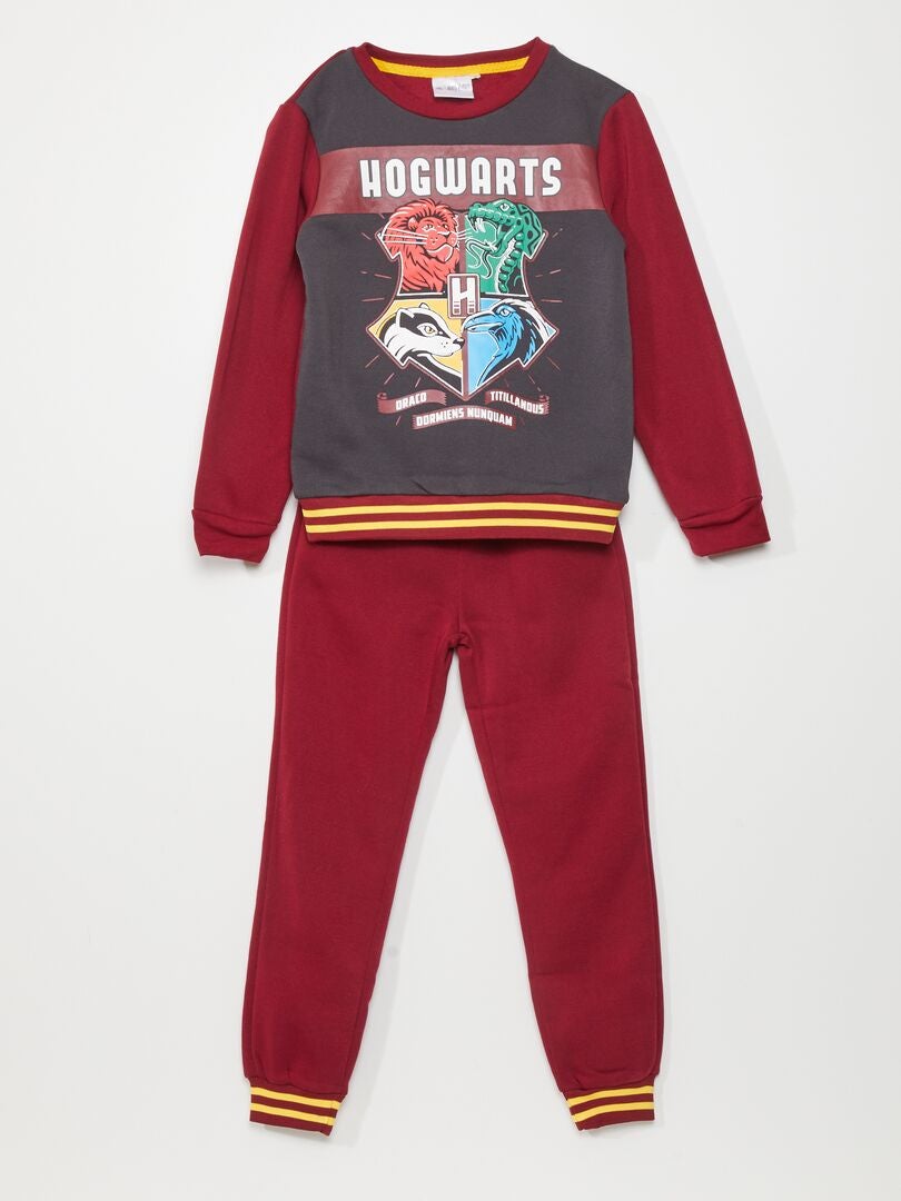 Pantalones deportivos de Harry Potter - Conjunto de 2 piezas - Rojo