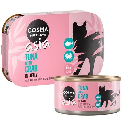 Cosma Asia en gelatina 6 x 170 g