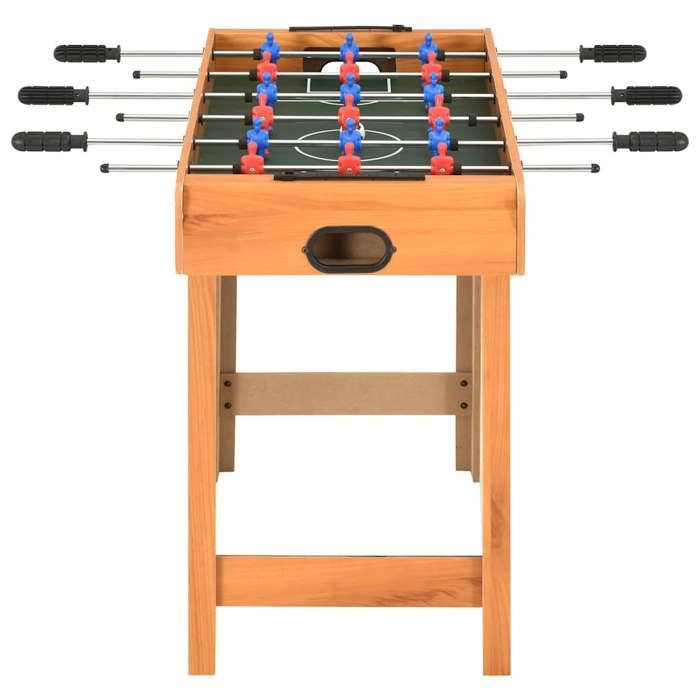 Precio bajo - Mesa de futbolín mini de 69x37x62 cm, arce (477293966147)