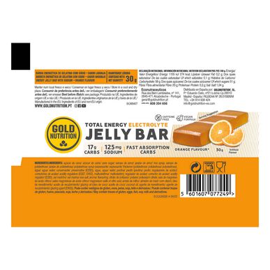 GOLDNUTRITION Jelly Bar Pomaranča 30 gr 30 gr