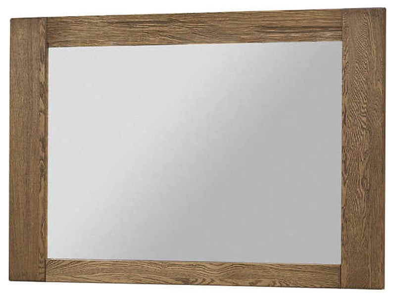 Lustro ścienne Velvet 81cm dąb rustical