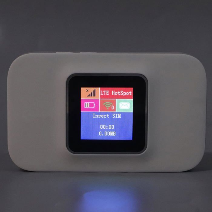 WiFi de Voyage Portable 5G,Routeur WiFi Mobile avec Fonction de Cryptage WiFi,Point D'accès MiFi Mobile de Poche,Prend en Charge
