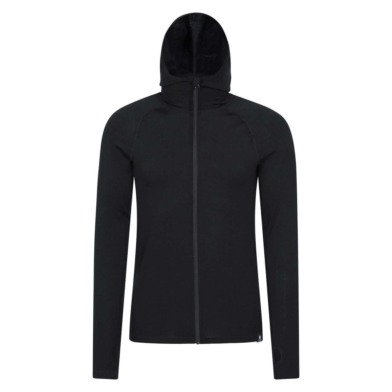 Mikina na zips z merino vlny Mountain Warehouse