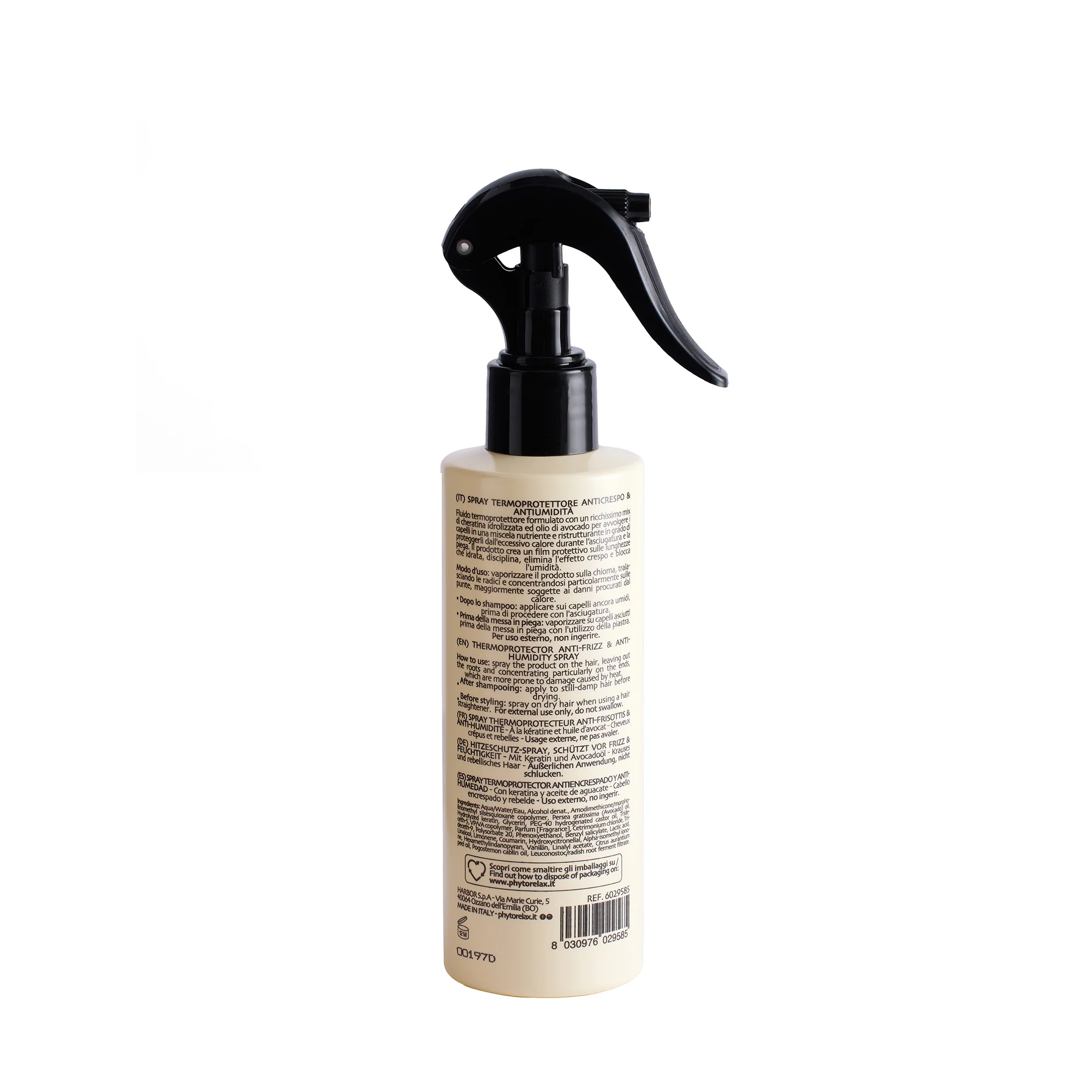 Keratin Liss Spray Termoprotettore Anticrespo & Antiumidità - Spray Termo Protettivo