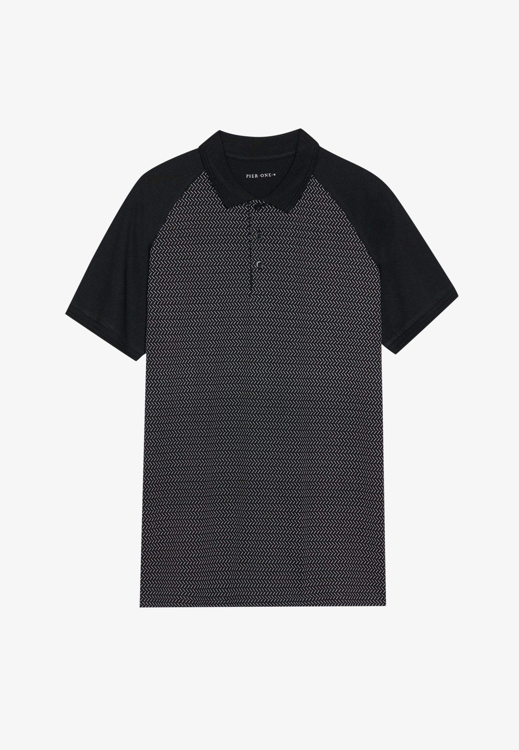 Pier One poloshirt - zwart