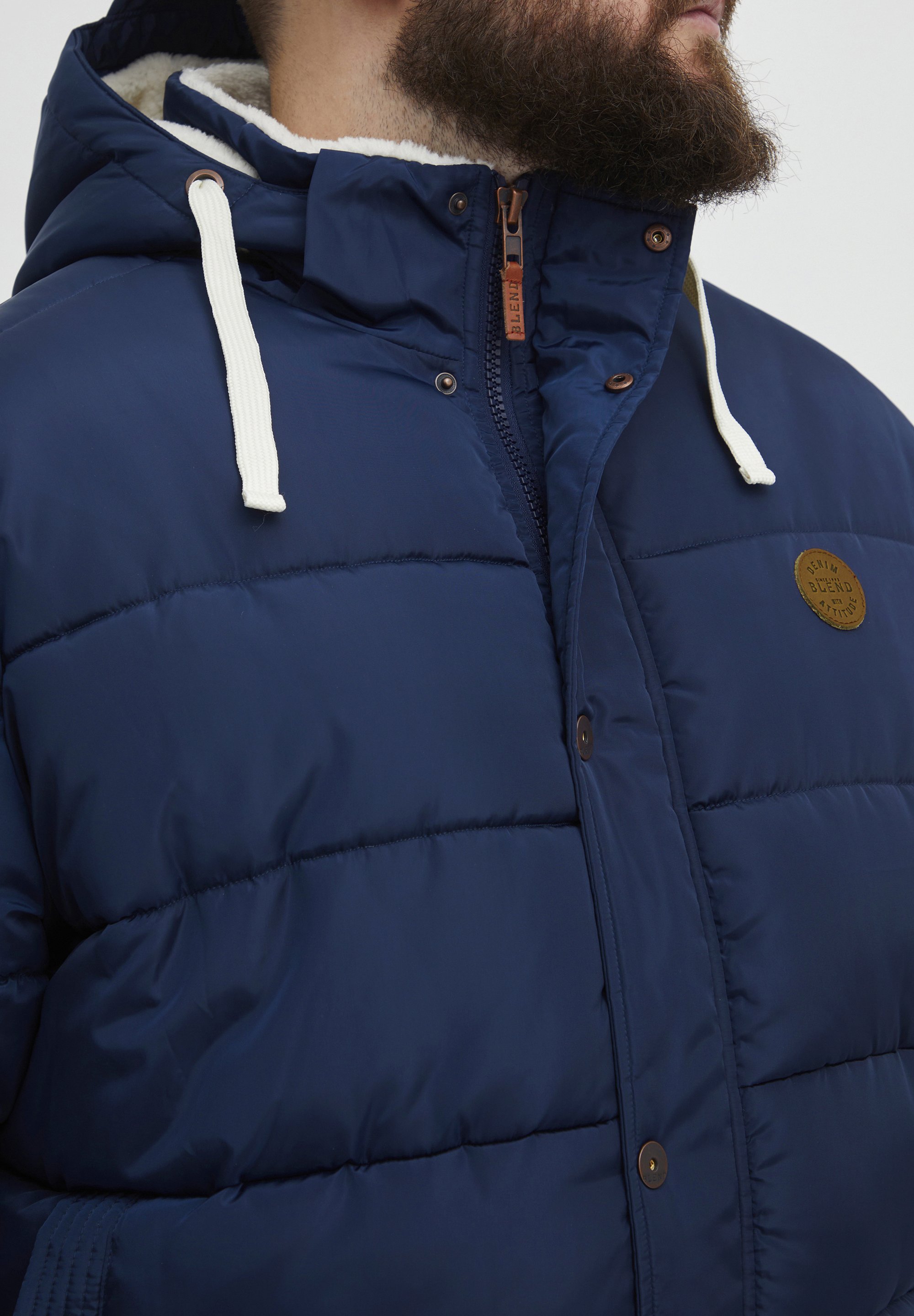 Blend BHBFrederico - Veste d'hiver - bleu marine