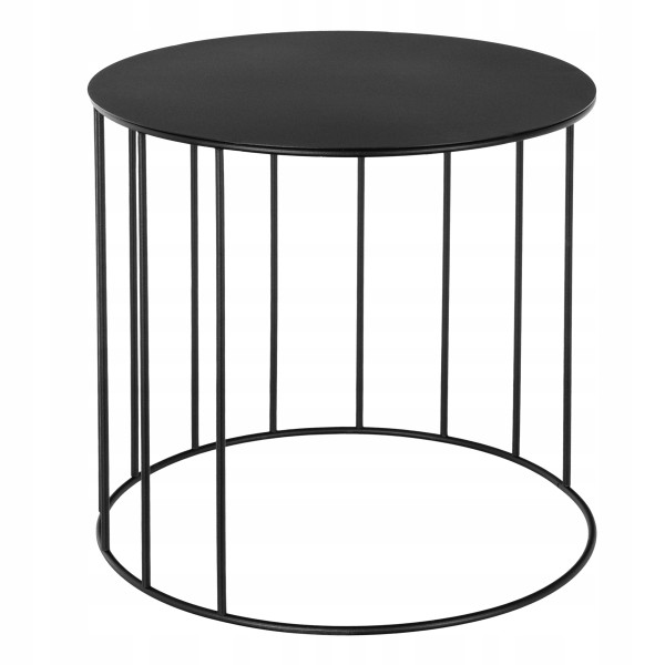 Kwietnik metalowy stojący loft 29 cm druciany stolik