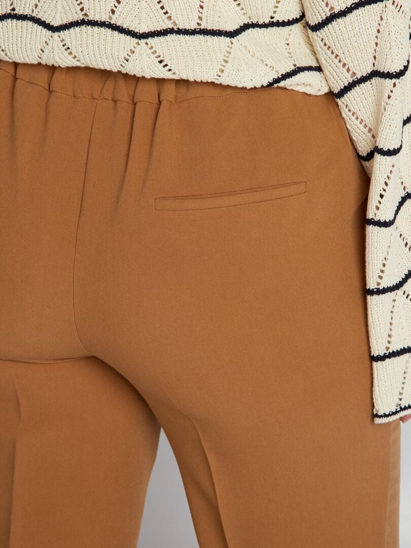 Rechte broek - BEIGE