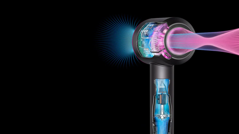 Secador de cabelo Dyson Supersonic™ HD07 T3/T4 Azul Prússia/Cobre Intenso