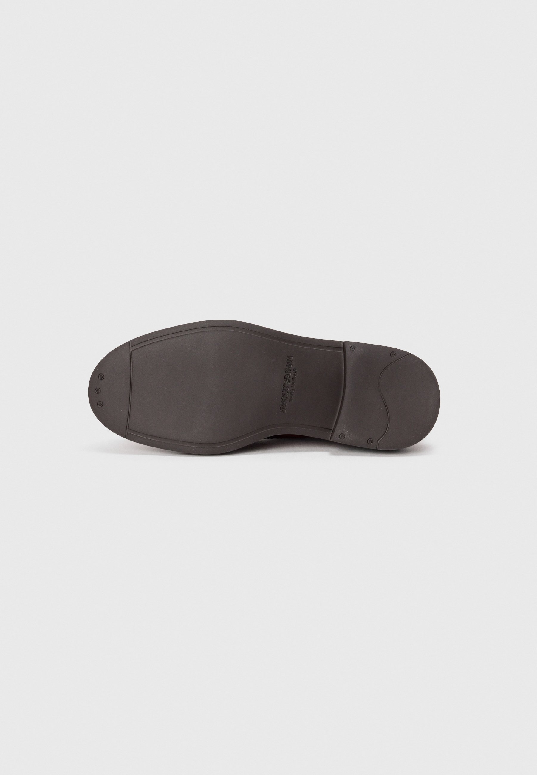 Emporio Armani SINGLE MONK - Mocassins - cognac