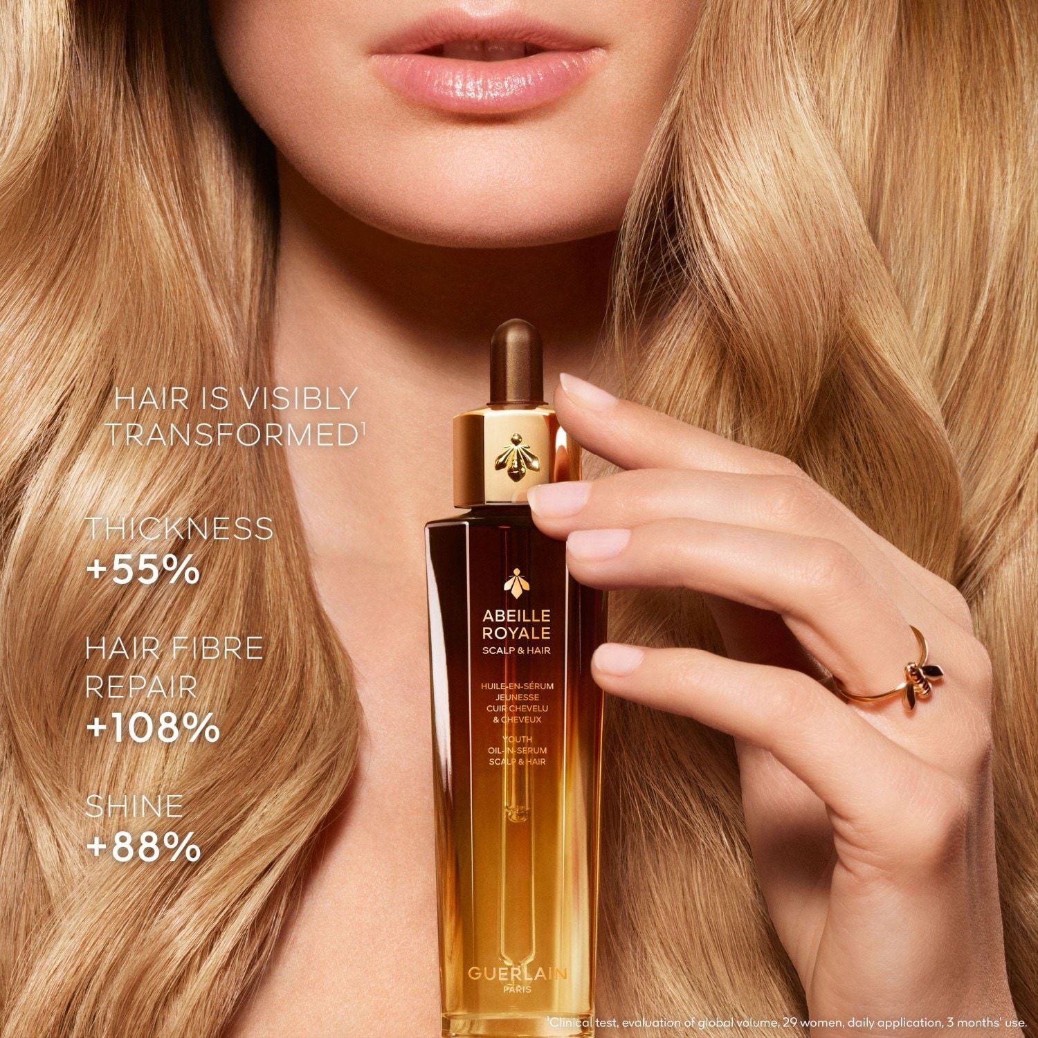 Guerlain Abeille Royale Youth uljni serum za vlasište i kosu - 50 ml