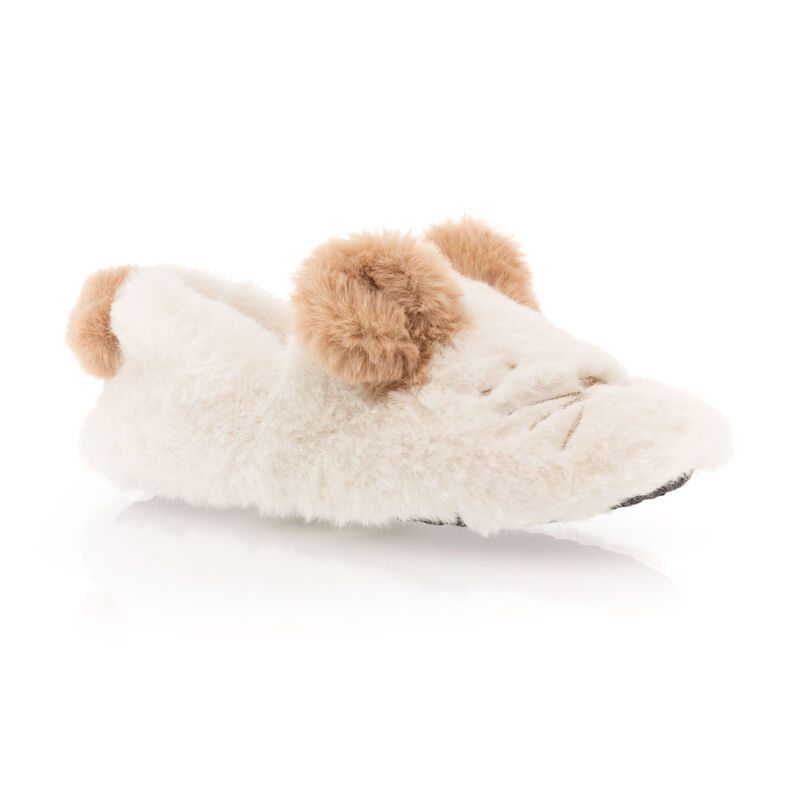 Beige jentetøfler