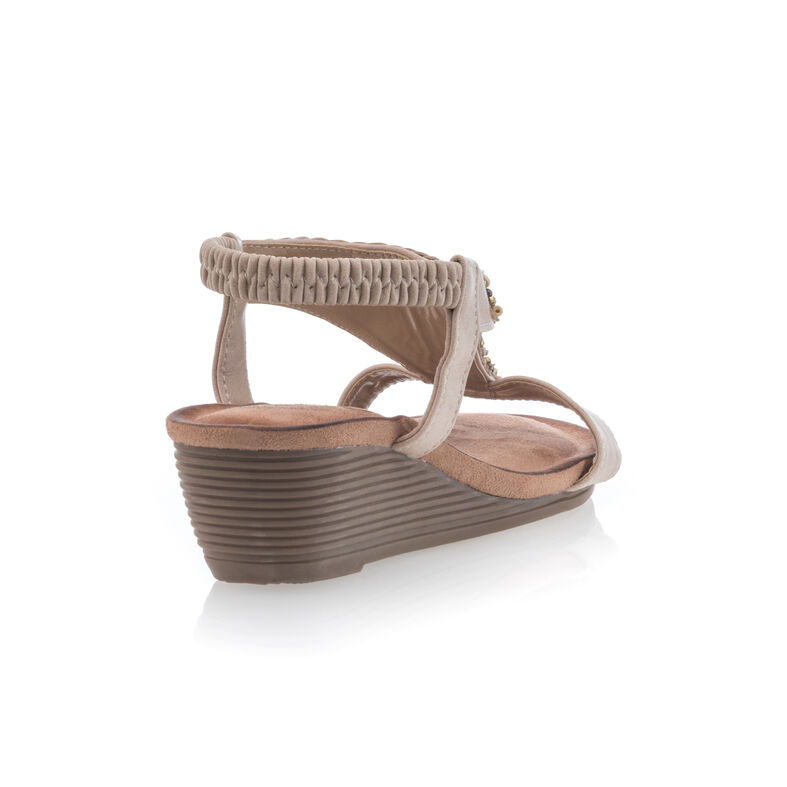 Sandali/scarpe aperte da donna beige