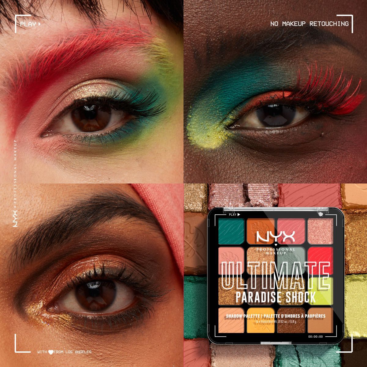 Paleta de sombras definitiva de NYX Professional Makeup