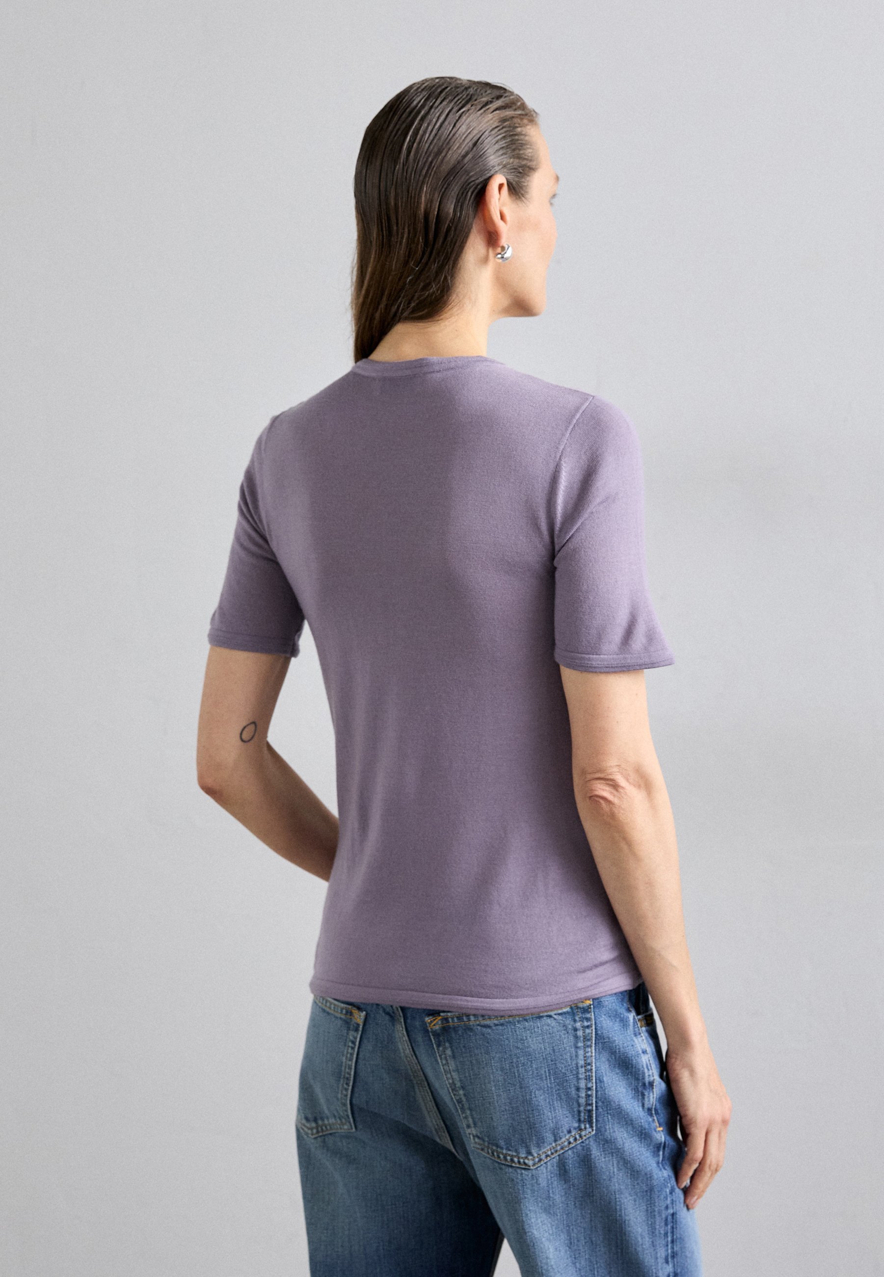 Tiger of Sweden MAE - Basic T-shirt - paarse ridge