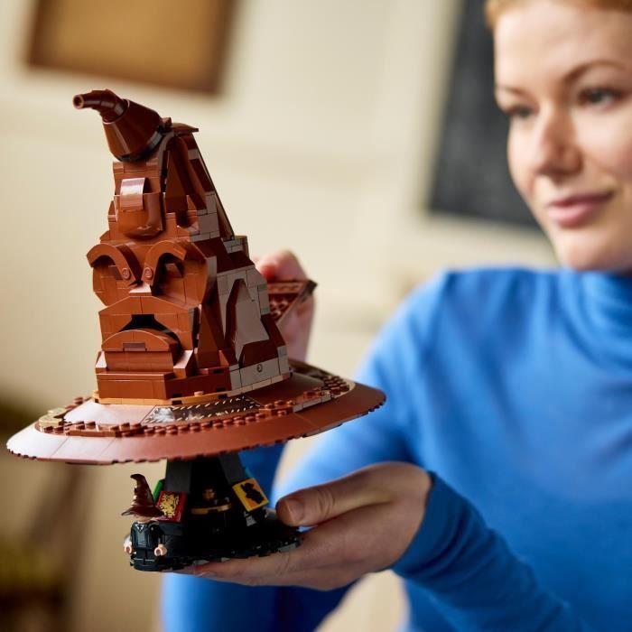 LEGO Harry Potter 76429 Le Choixpeau Magique qui Parle, Idée Cadeau, Thème de Poudlard